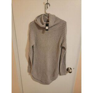 Mandee Womens Medium NWT Sweater Dress Sheer msrp $25